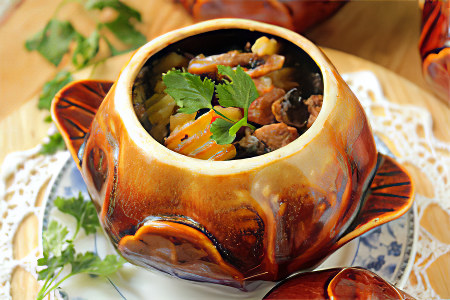Кролик в горшочке