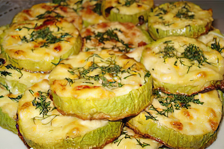 Печёные кабачки